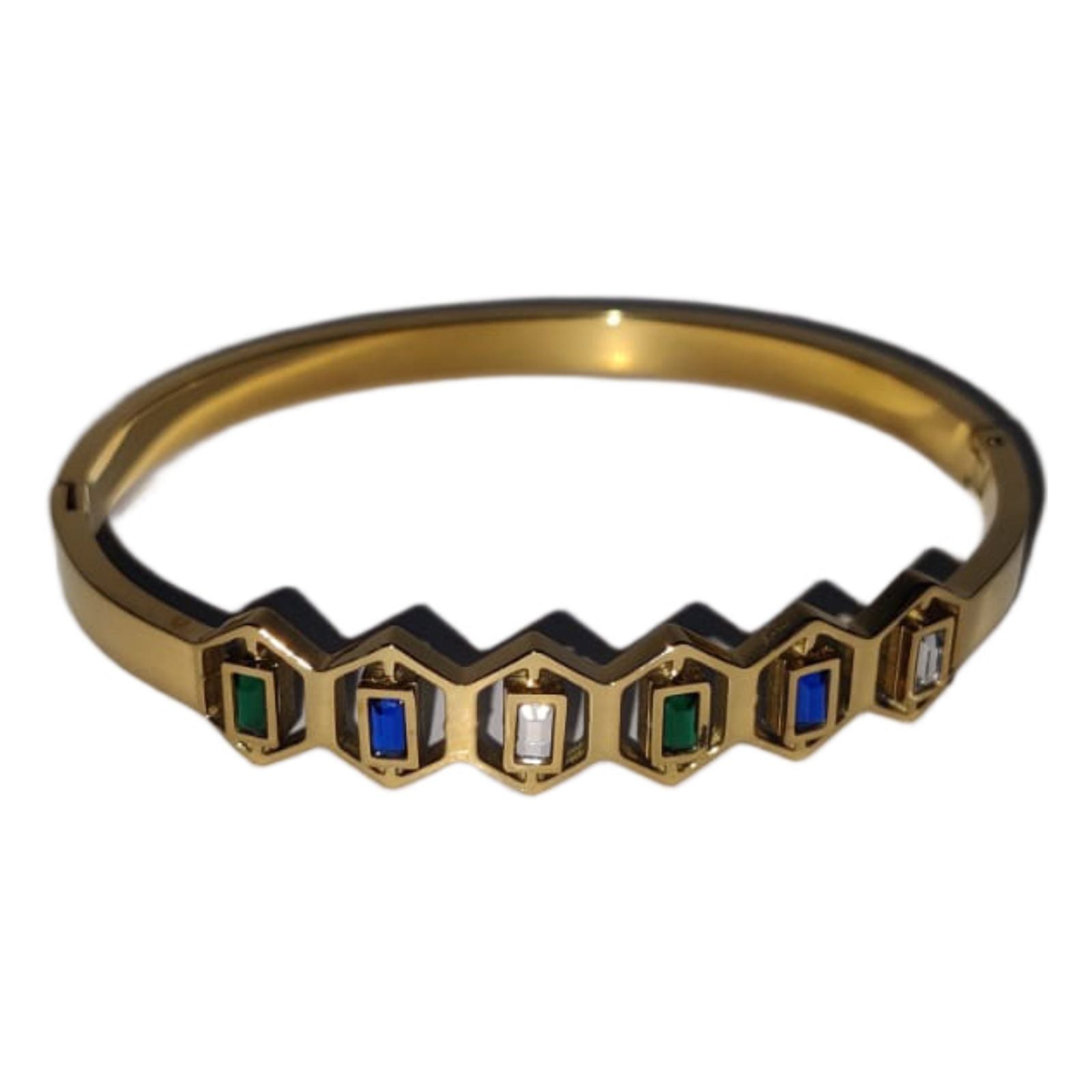 Hexa Gem Bangle