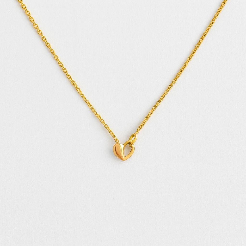 Golden Heart Pendent