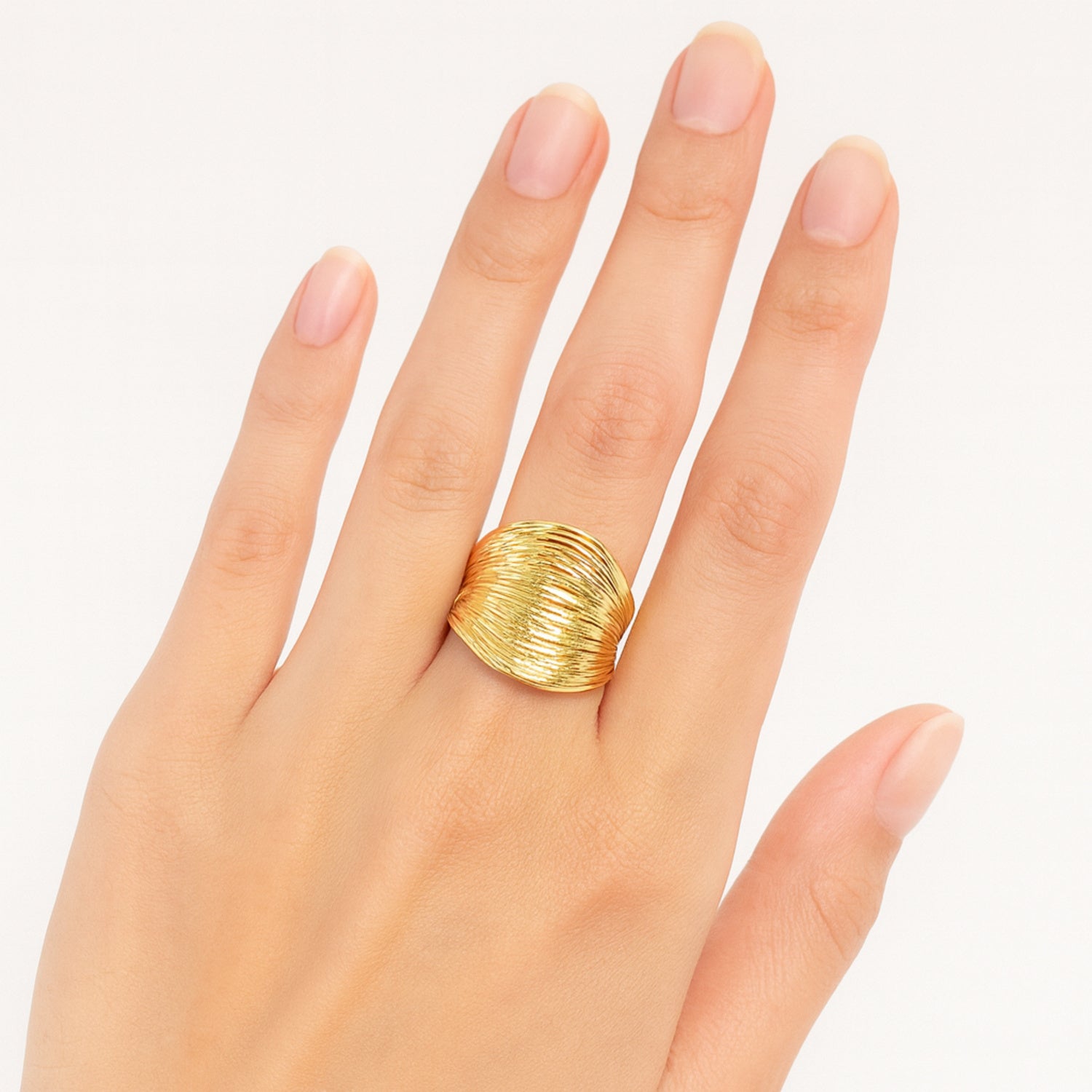 Golden Dune Ring