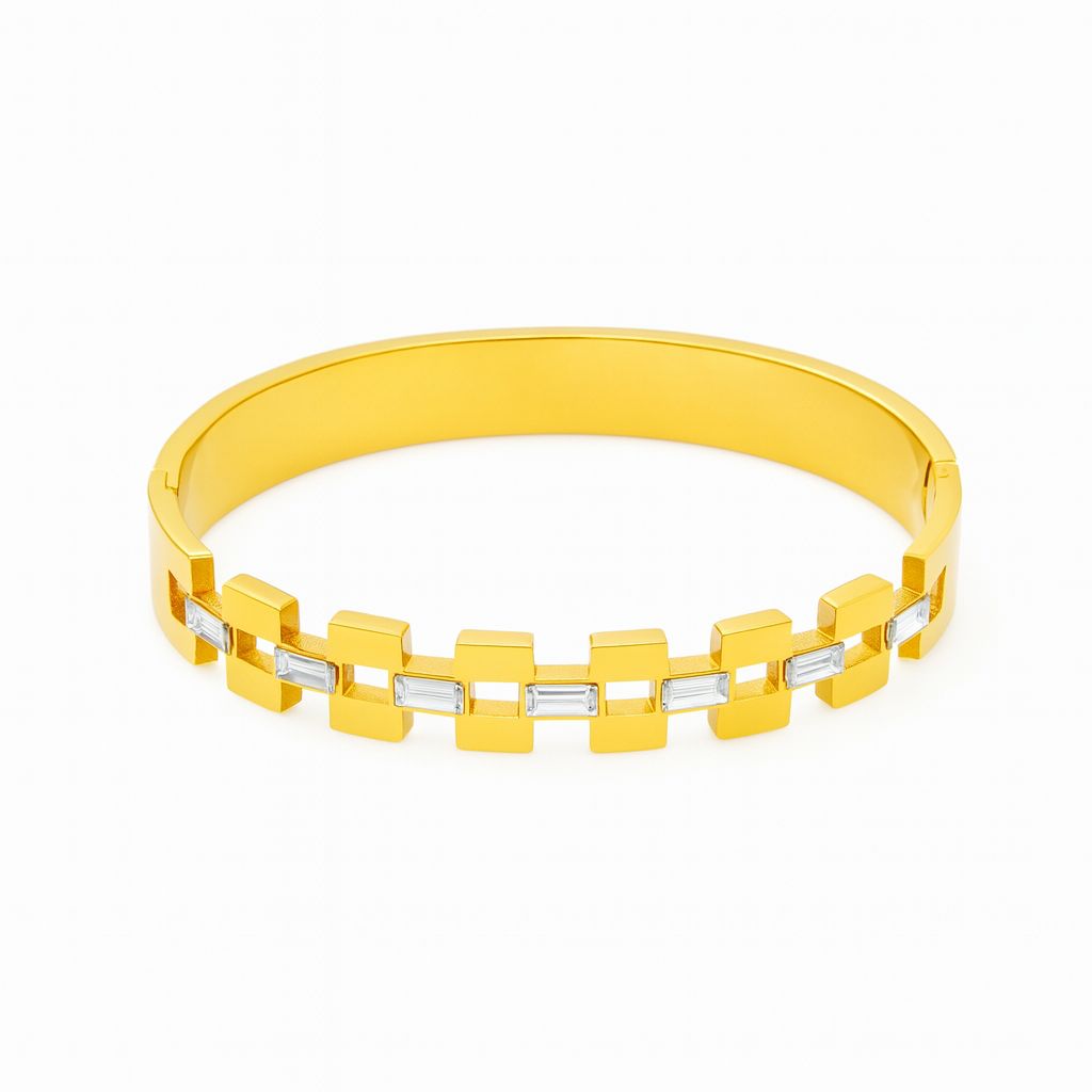 Golden Link Bangle