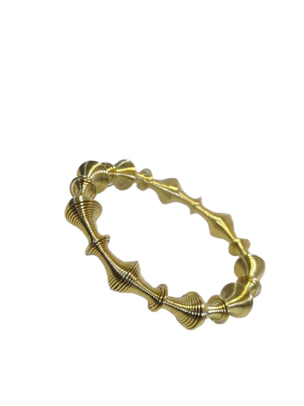Golden Waves Bangle
