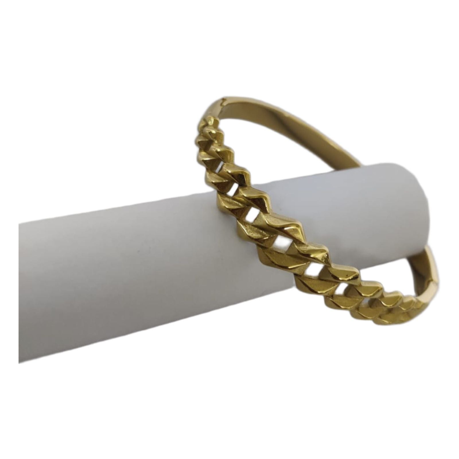 Golden Lattice Bangle