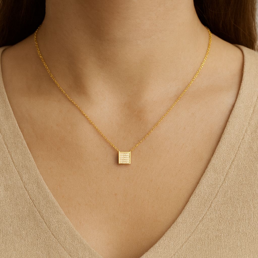 Golden Drop  Necklace