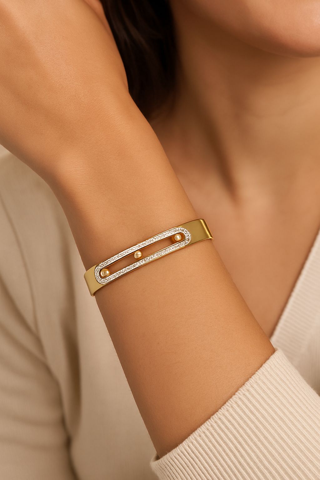 Radiant Link Diamond Bracelet