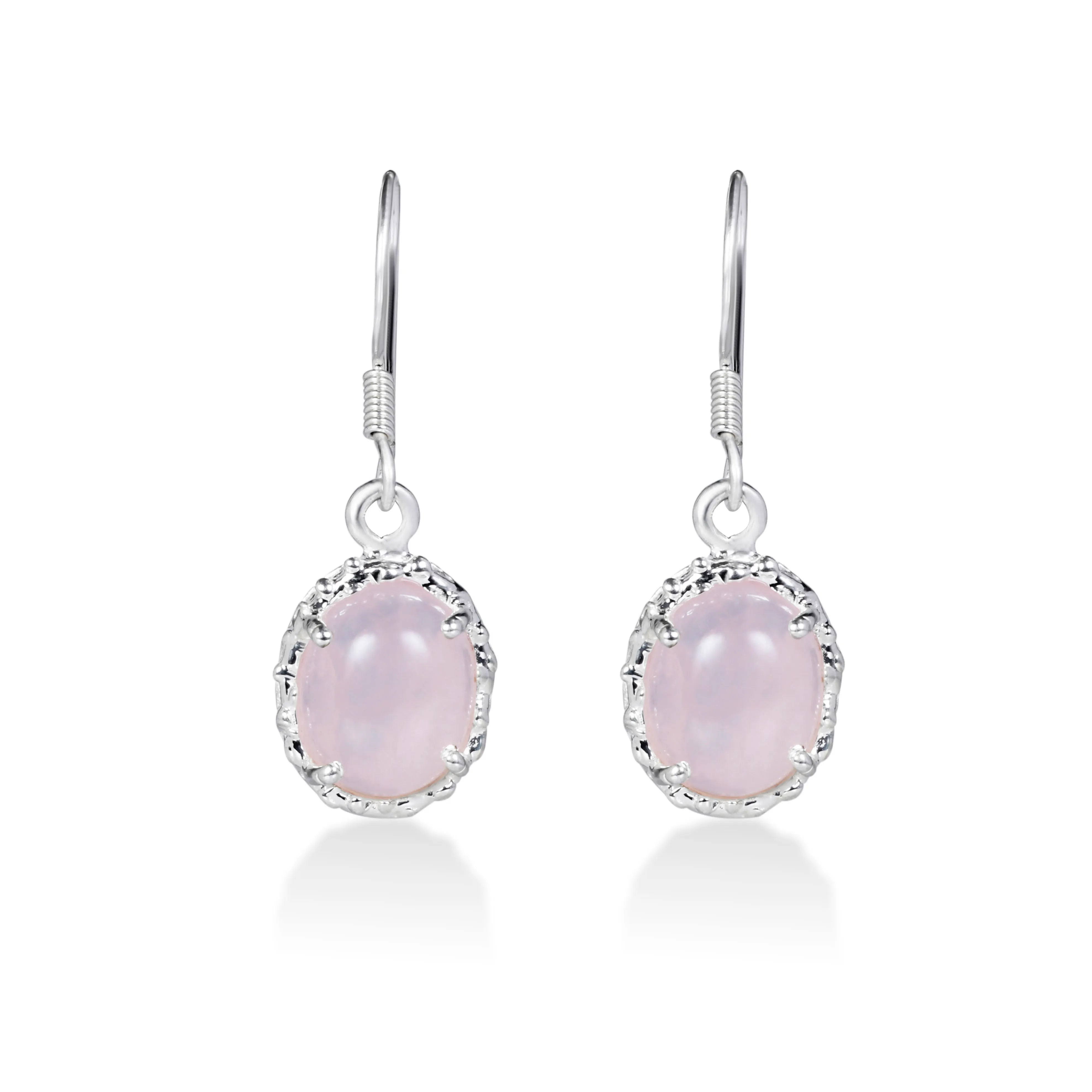 Blush Radiance Drop Earrings