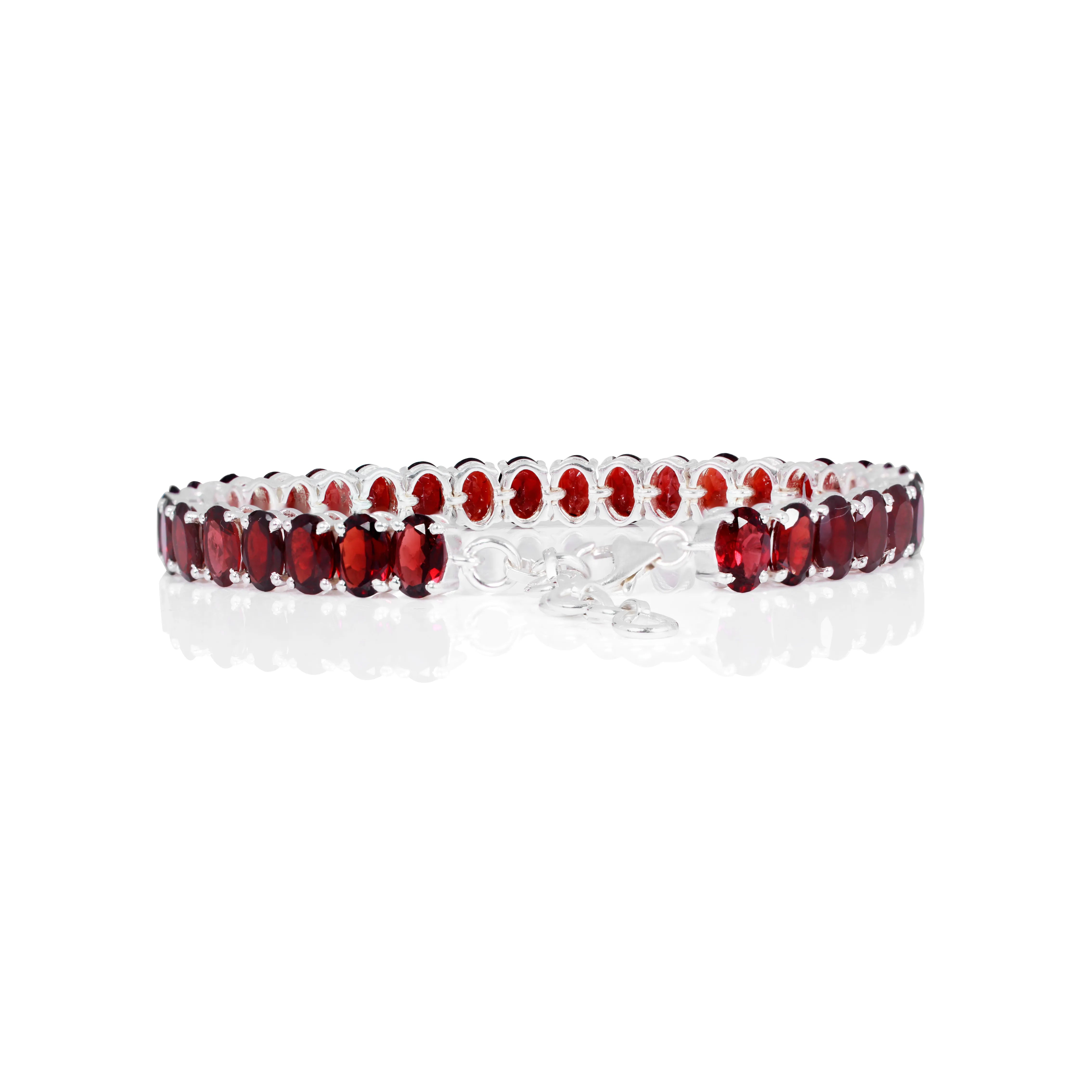 Crimson Flame Bracelet