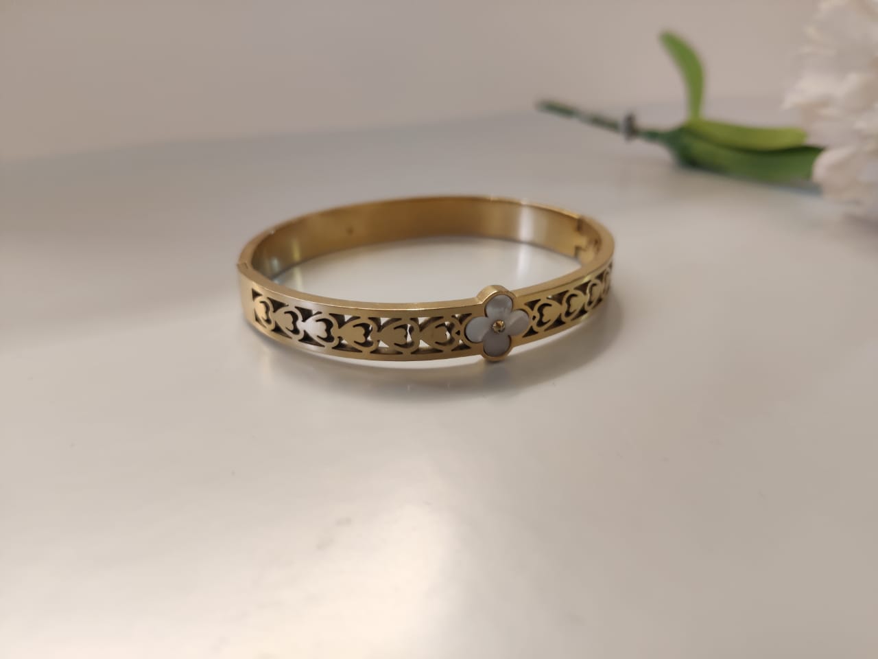 Blossom Lace Bangle
