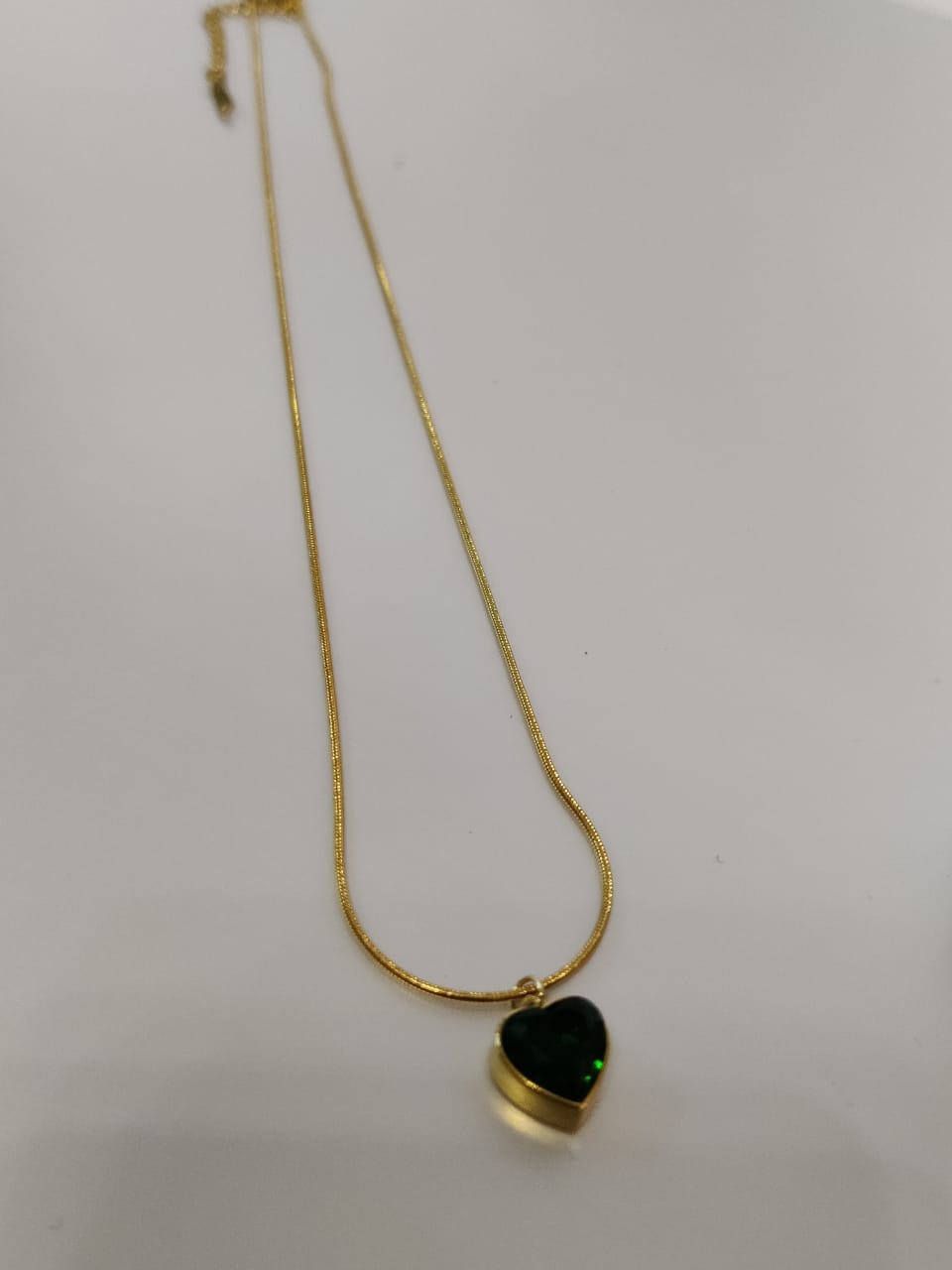 Emerald Heatt necklace