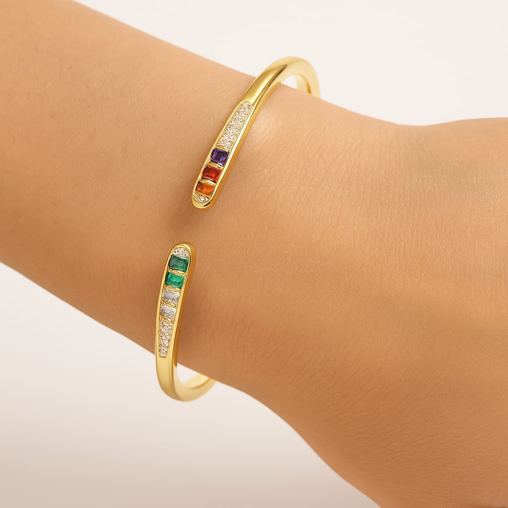Golden Prism Cuff