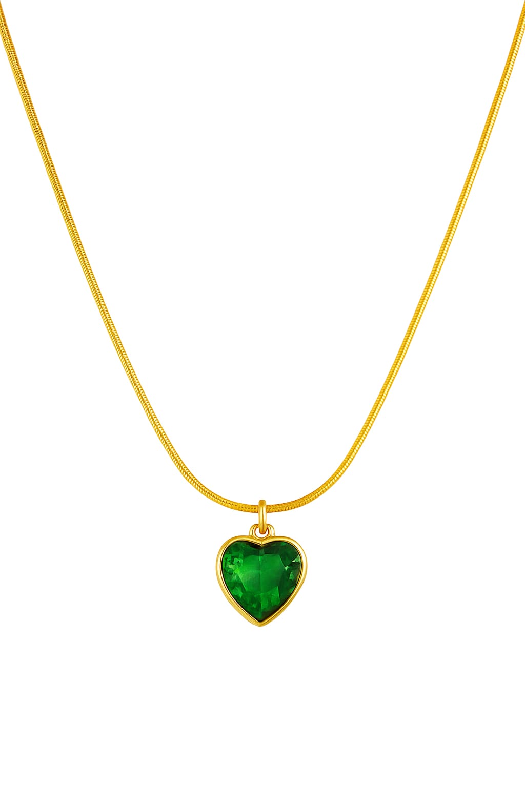 Emerald Heatt necklace