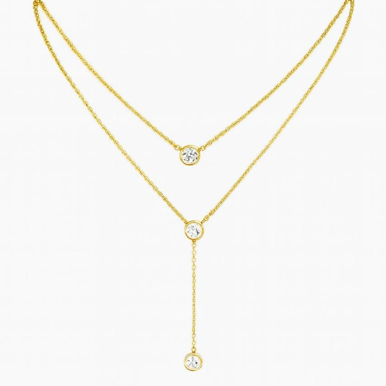 Golden drop Necklace