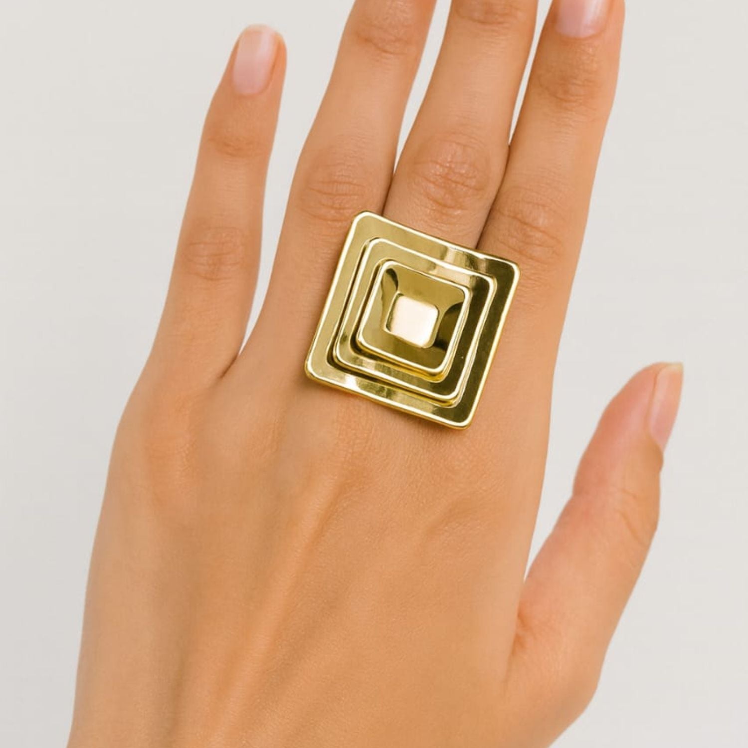 Golden Mirage Ring