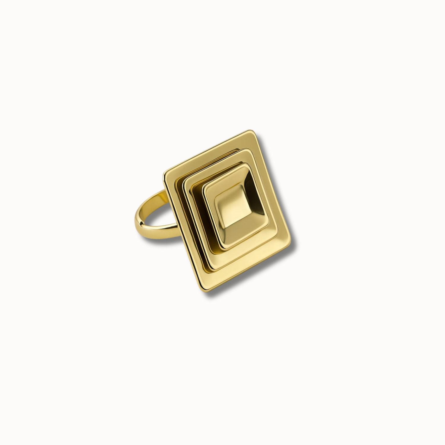 Golden Mirage Ring