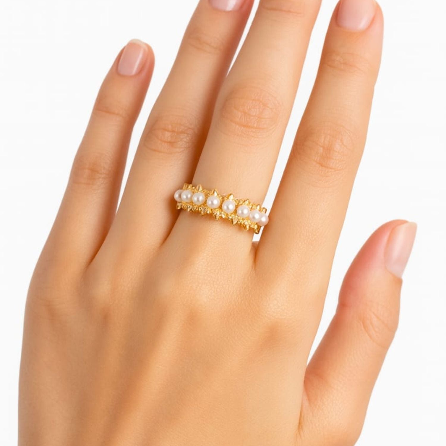 Luna Pearl Ring