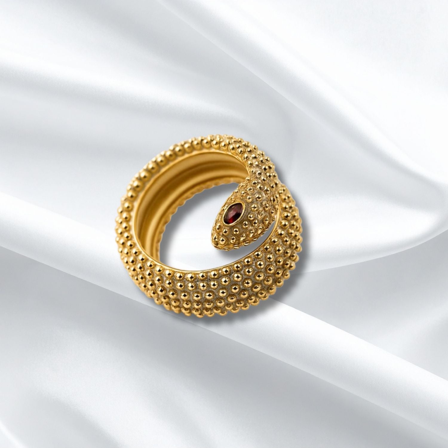 Golden Viper Ring