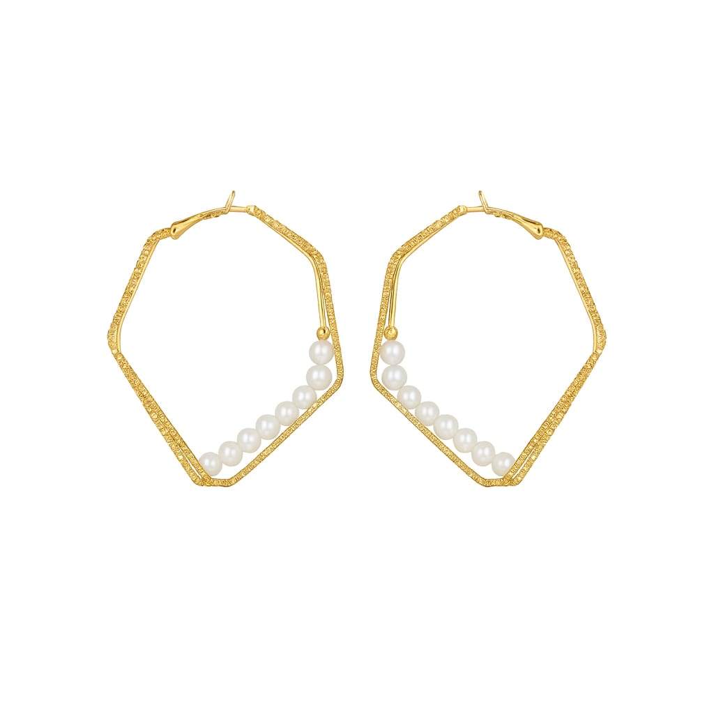 Pearl Hoops