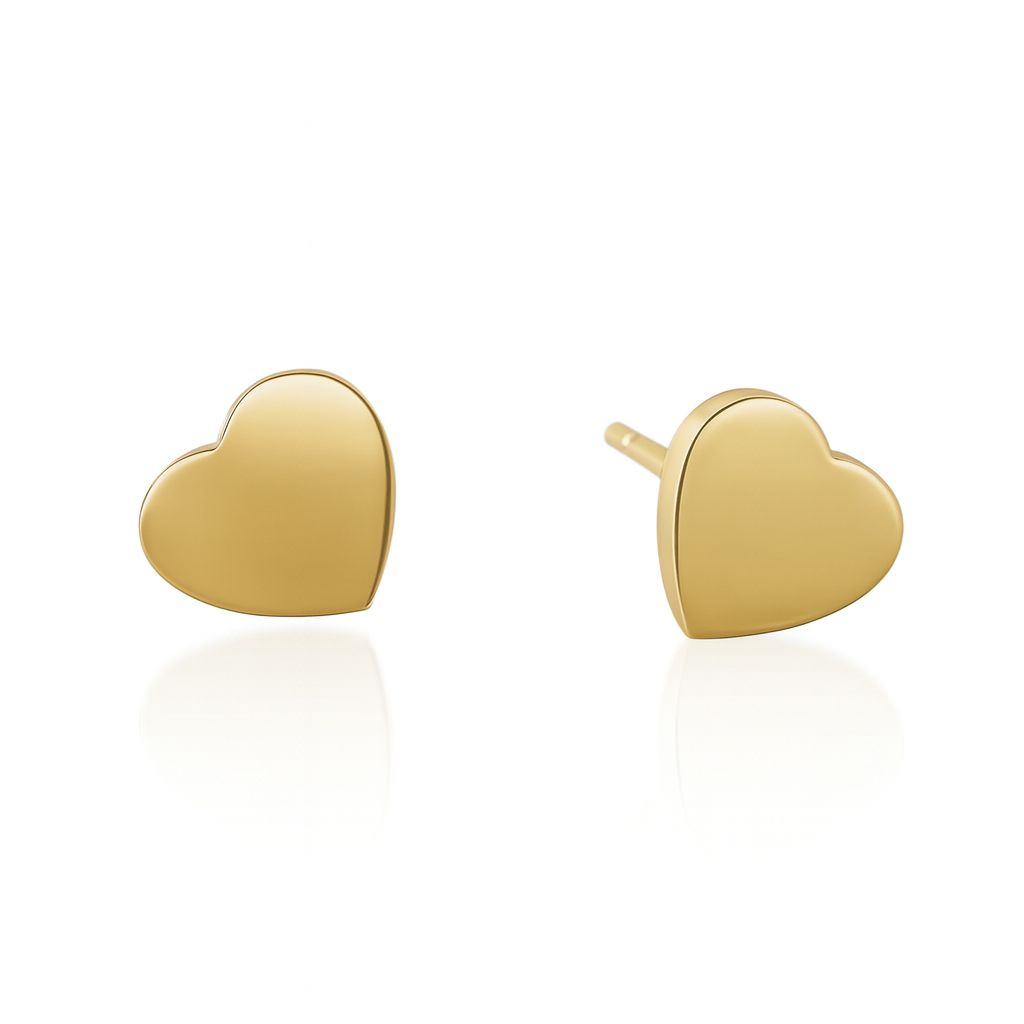 Heart Studs